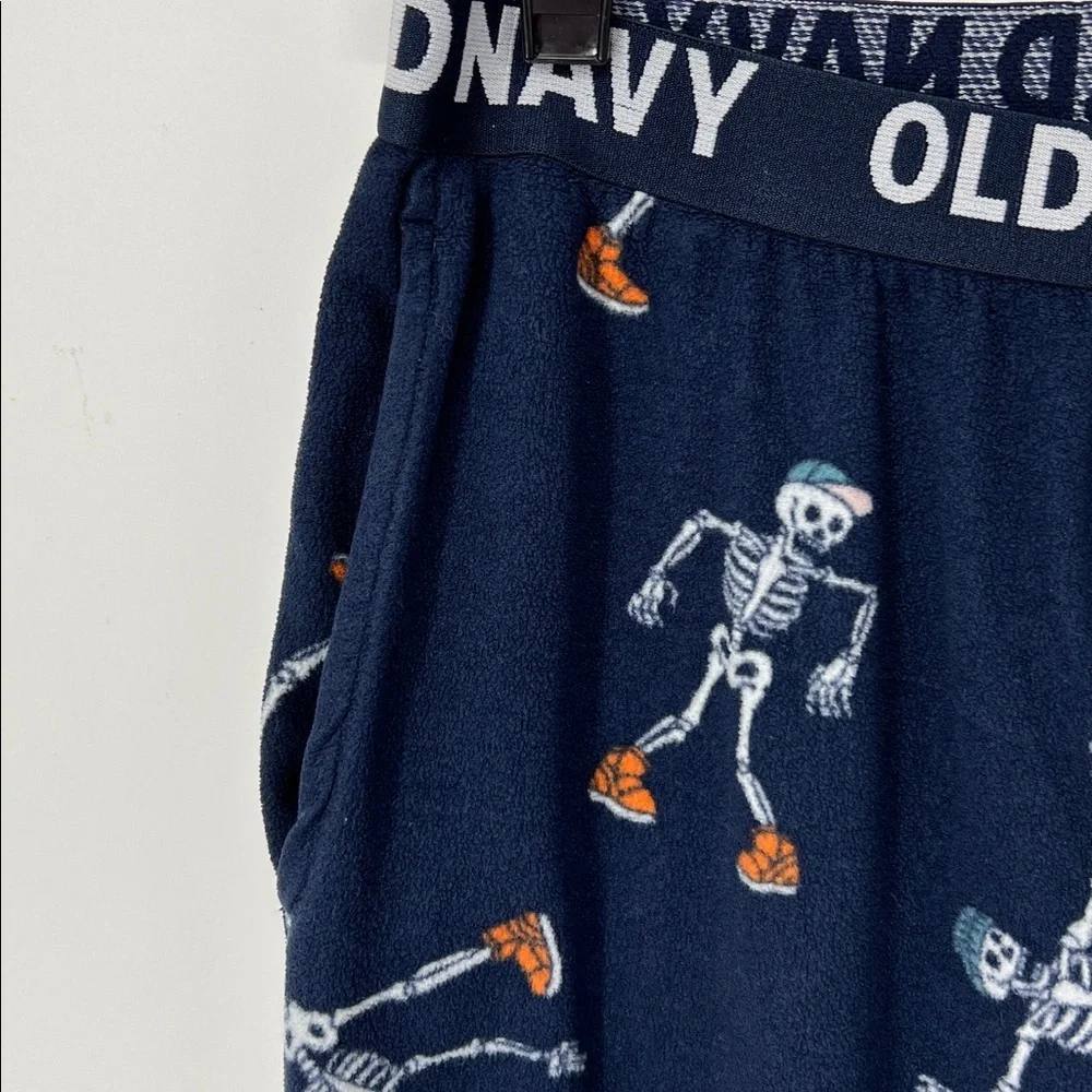 Old navy boys XL jogger pajama pants Skeletons